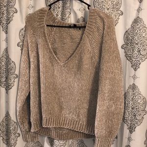 Express Plush Velvet Mid Sweater
